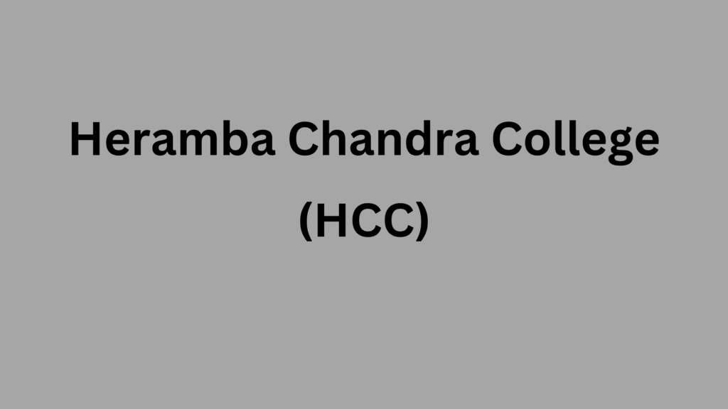 Heramba Chandra College