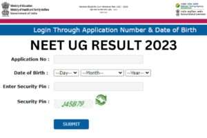 Neet result 2023 