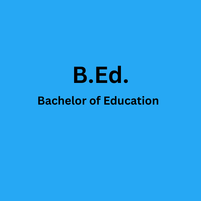 B.Ed Entrance Exam