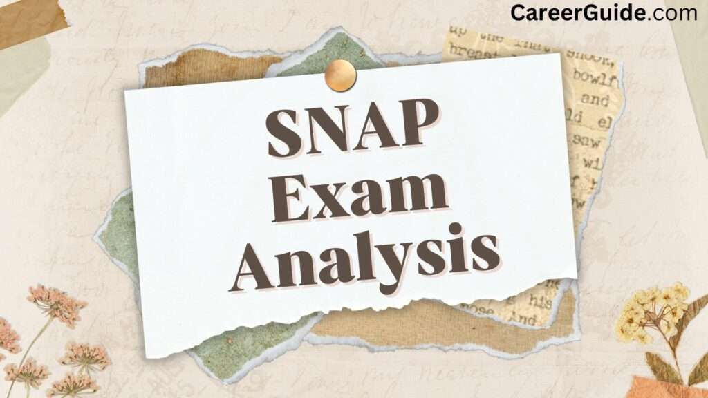 SNAP Exam Analysis: