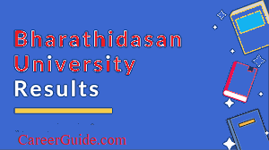 Bharathidasan University Result 2023