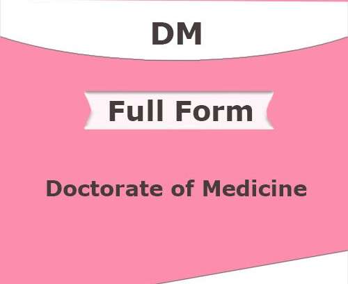 Doctorate Of Medicine