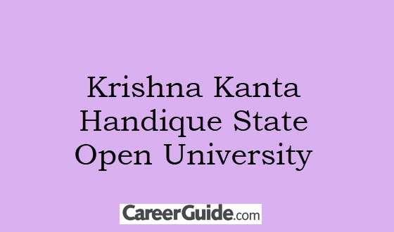 Krishna Kanta Handique State Open University Kkhsou Admission Application Fee