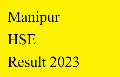 Manipur Hse Result 2023