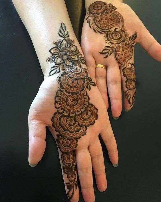 Mehndi design 2023 front hand pic for girls