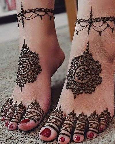 31 Leg Mehndi Design To Check For Your Special Day