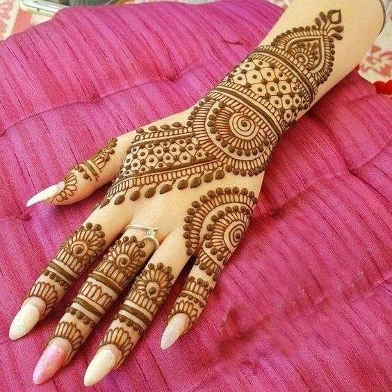 40+ Front Hand Mehndi Designs For Every Bride | WedMeGood