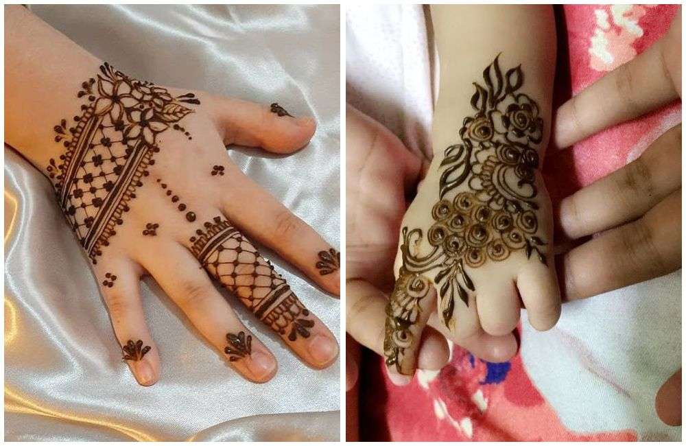 111+ Inspiring Mehndi Designs For Kids | Bling Sparkle