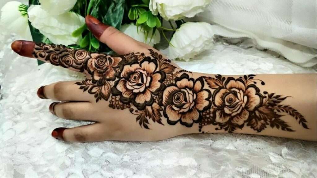 Floral Mehndi 48