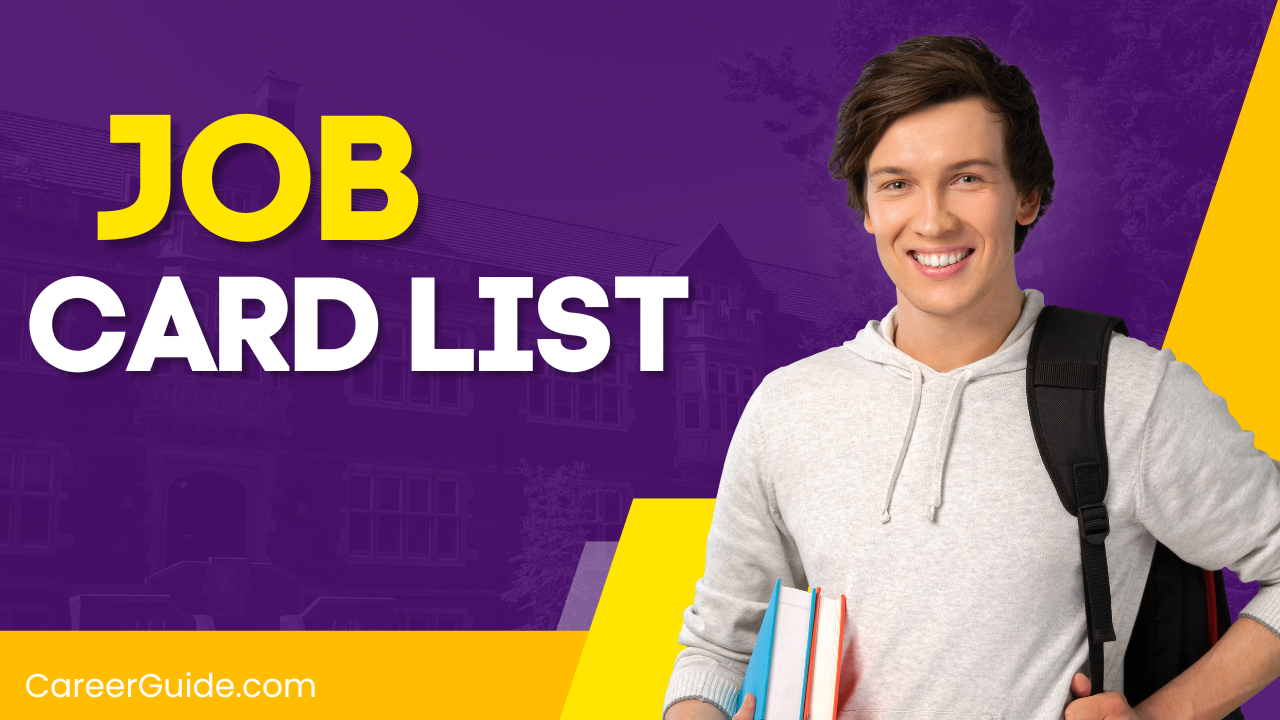 Job Card List: Benefits, Job Cards , practices - CareerGuide