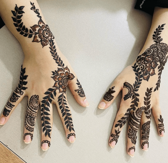 Maha Shivratri 2024 Mehndi: Simple mehndi designs to celebrate the festival  - Hindustan Times