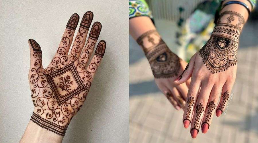 Top Indian Mehndi Designs Simpl and Easy | PDF