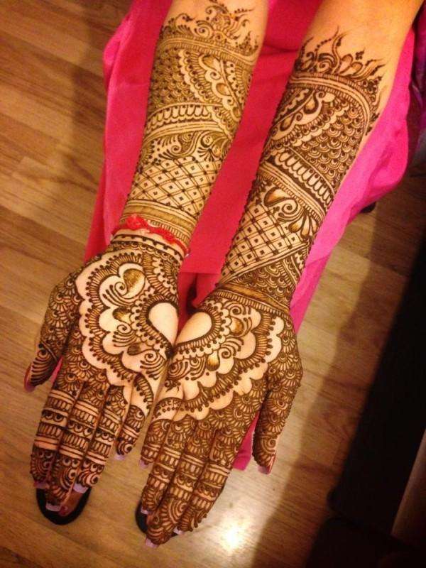 Top 200+ full hand mehndi designs