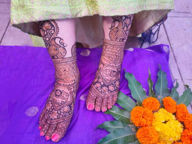 Feet Mehndi Design Stock Photos - 1,176 Images | Shutterstock