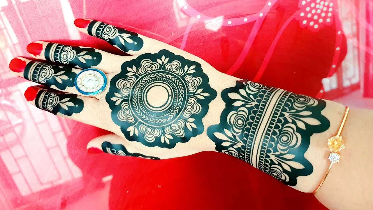 Buy Henna Stencils Tattoo Stencil Temporary Tattoo Sticker Henna Tattoo  Stencil Mehndi Stencil Henna Beginner Stencil Henna Design Online in India  - Etsy