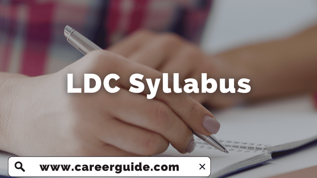 LDC Syllabus