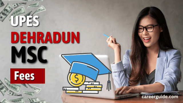 UPES Dehradun MSc Fees