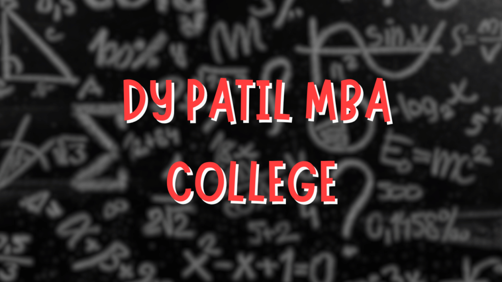 Dy Patil Mba College