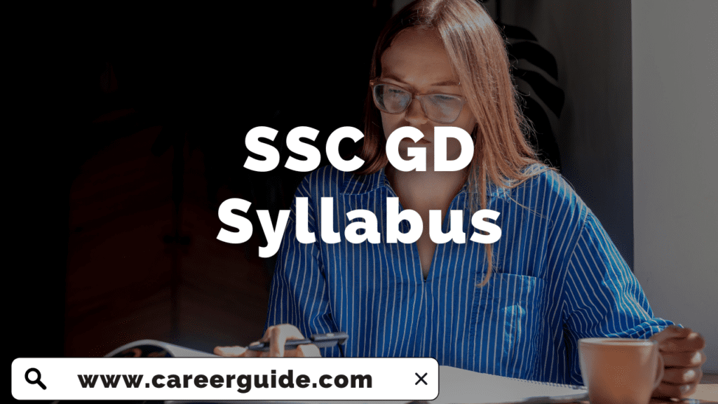 SSC GD Syllabus