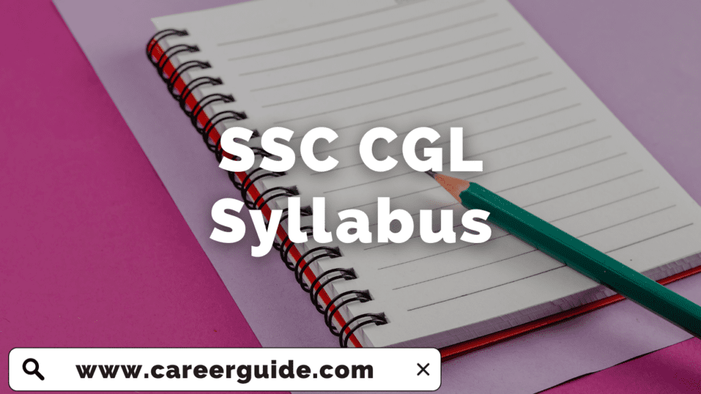 SSC CGL Syllabus