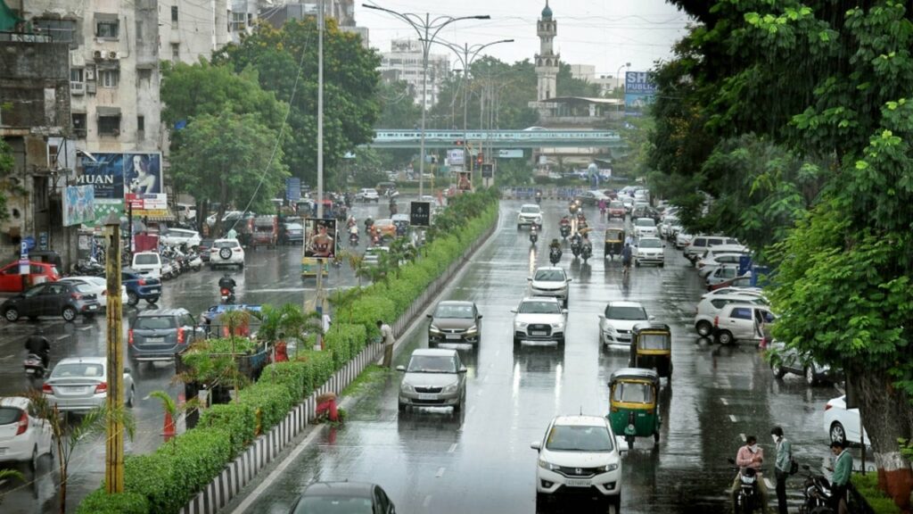 In Surat Rain