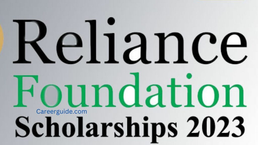 Reliance Foundation Scholarship 2023 for Undergraduate College Students  Apply Online