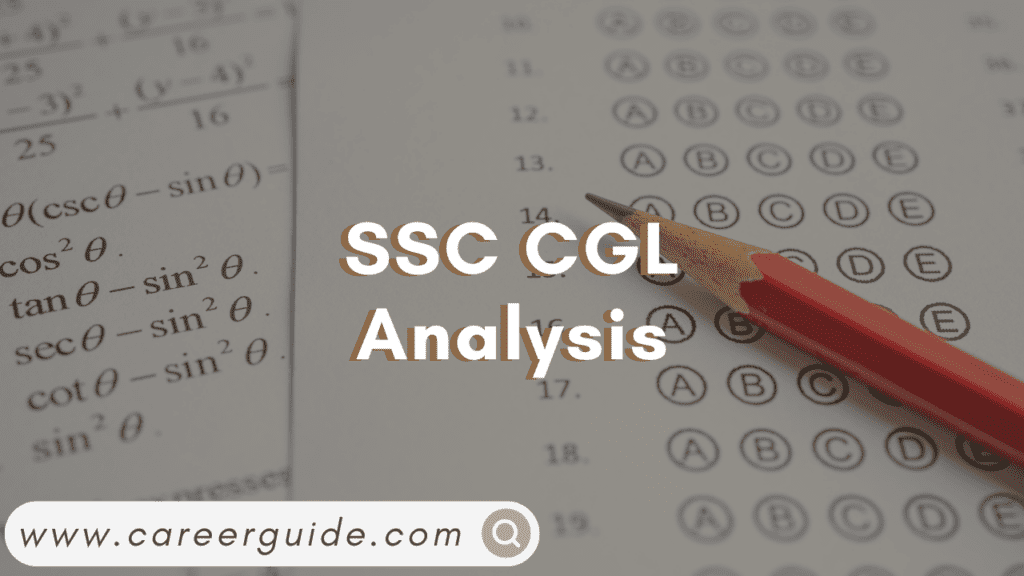 SSC CGL Analysis