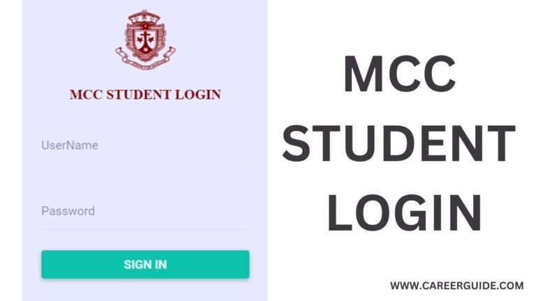 Mcc Student Login