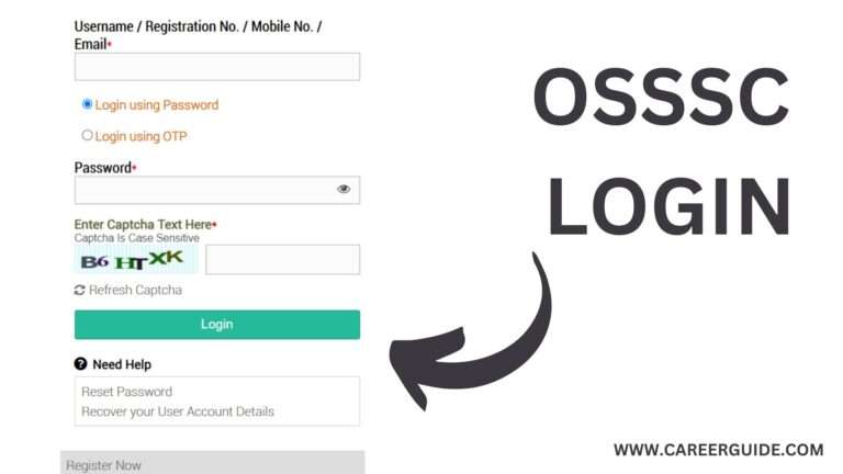 Osssc Login