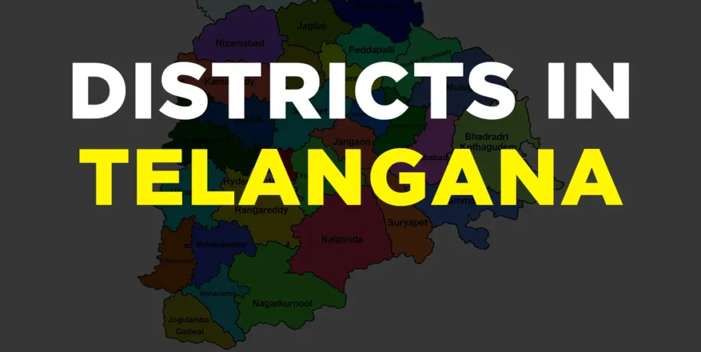 How Many Districts In Telangana