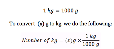 How Many Grams Are In 1 Kg1