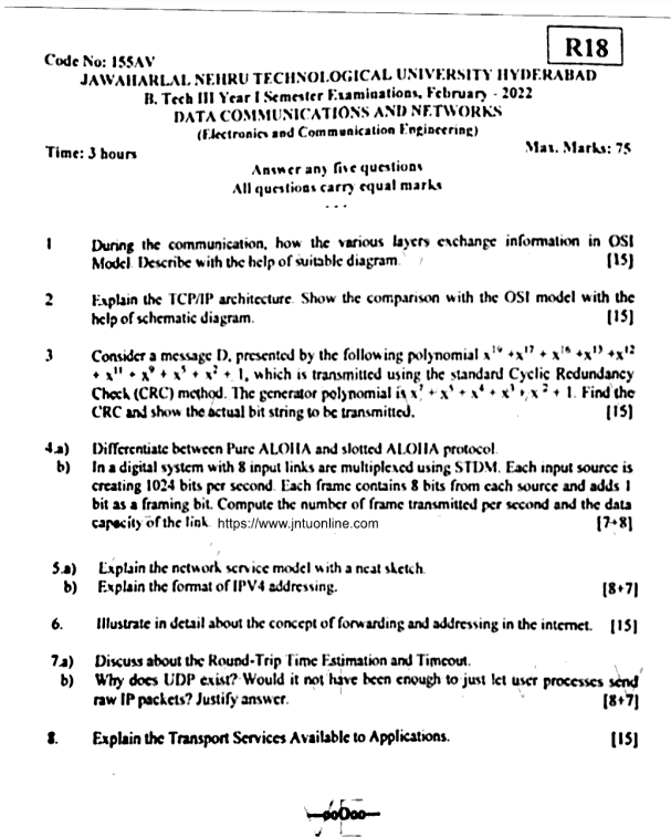 Jntu Previous Question Papers 3