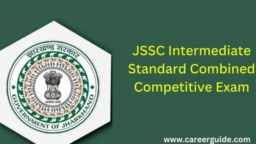 Jssc Intermediate Standard Combined Competitive Exam