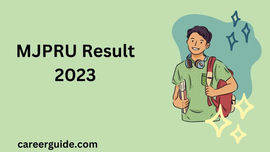 Mjpru Result 2023