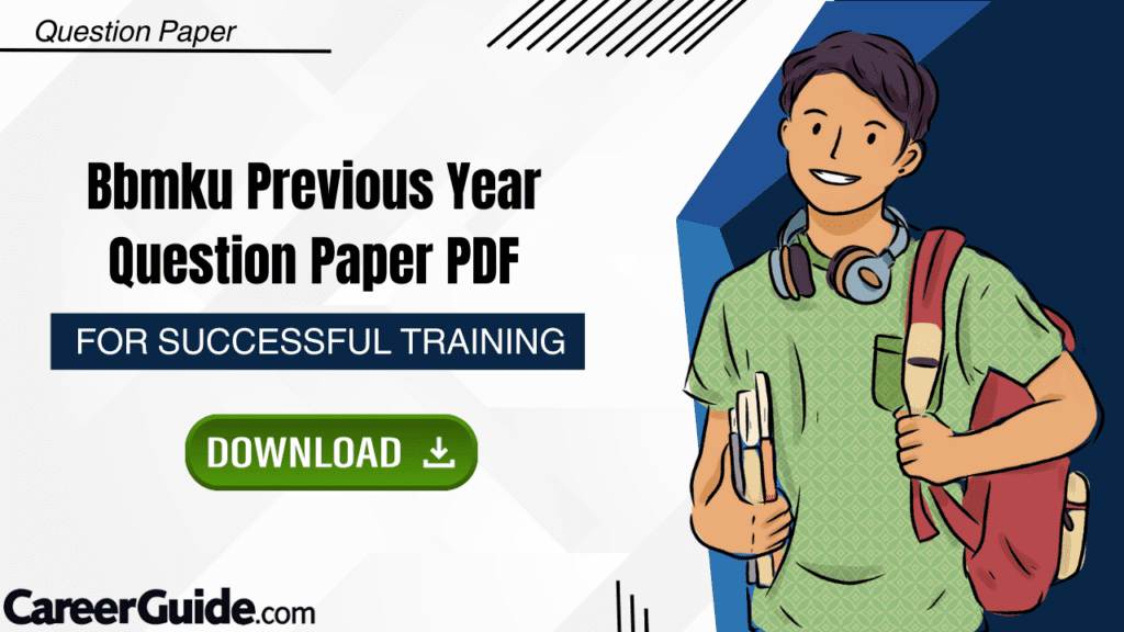 Bbmku Previous Year Question Paper PDF Download