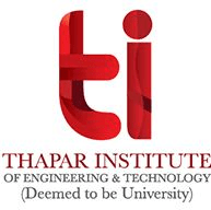 Thapar Institute Of Engineering And Technology University Logo