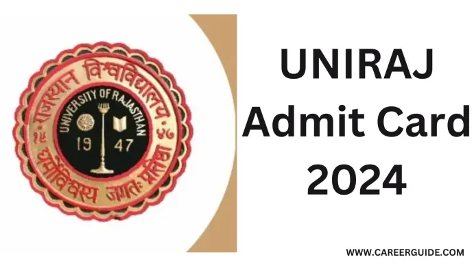 Uniraj Admit Card 2024