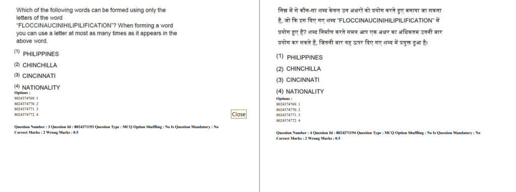 Csir Net 2020 Life Science Question Paper 3