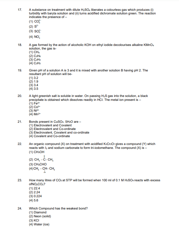 Ntse Previous Year Question Paper Bihar 3