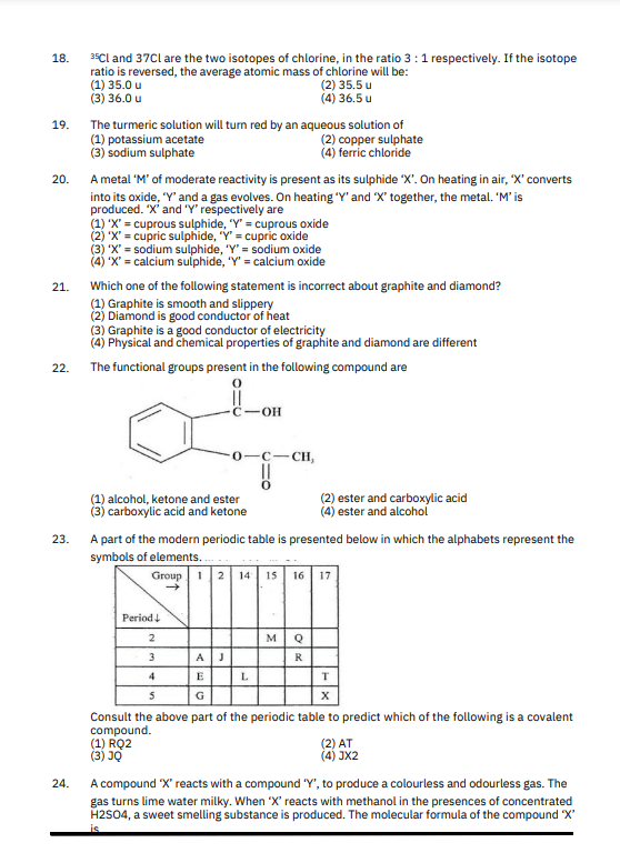 Ntse Stage 2 Question Paper 3