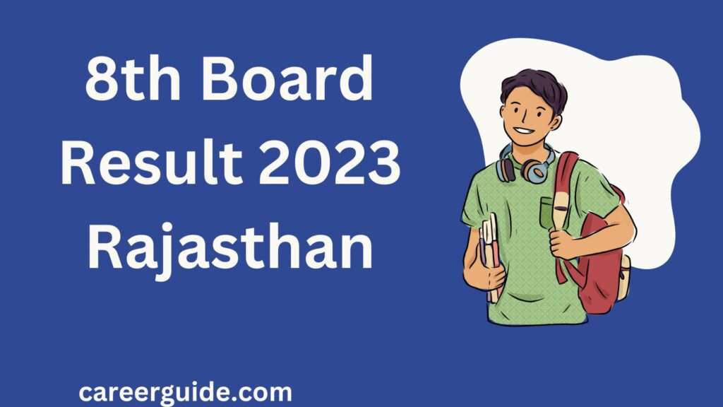 8th Board Result 2023 Rajasthan