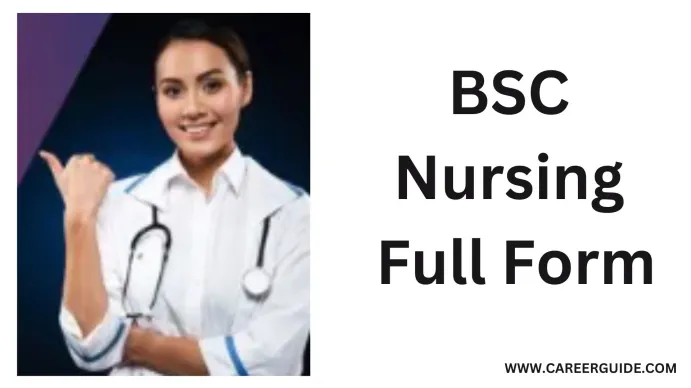 Bsc Nursing Full Form