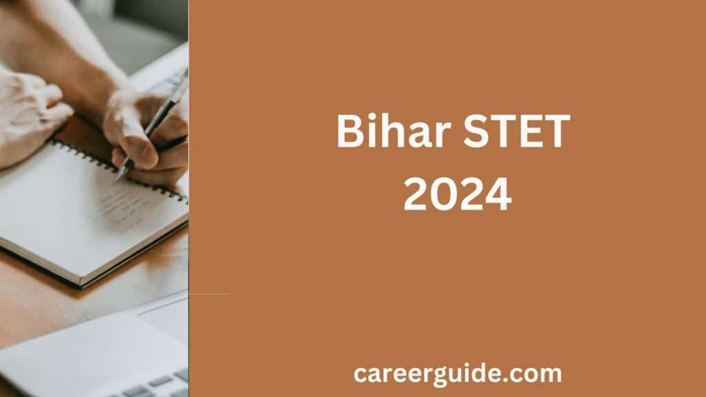 Bihar Stet 2024