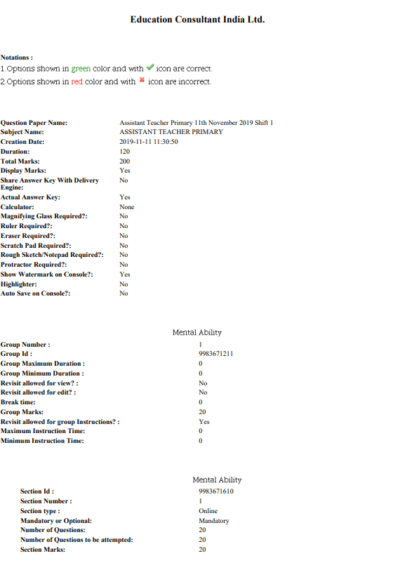 Dsssb Prt Previous Year Paper 2019