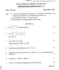 Diploma Maths