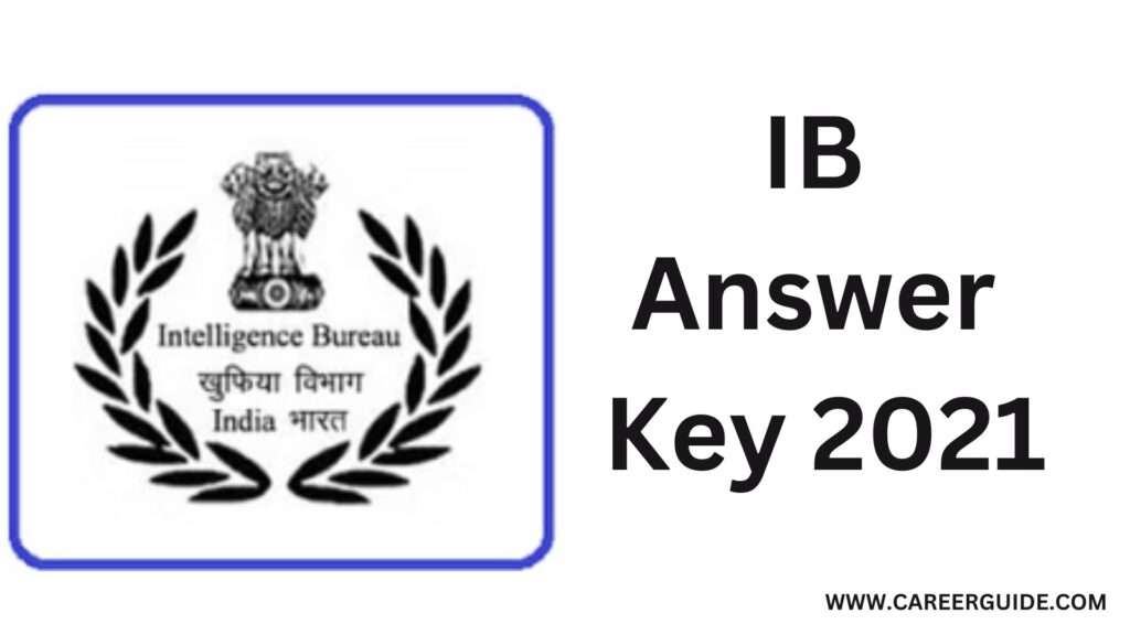 Ib Answer Key 2021