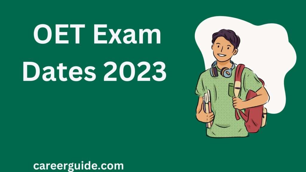 Oet Exam Dates 2023