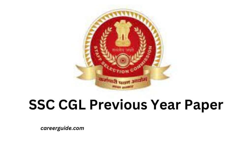 Ssc Cgl Previous Year Paper