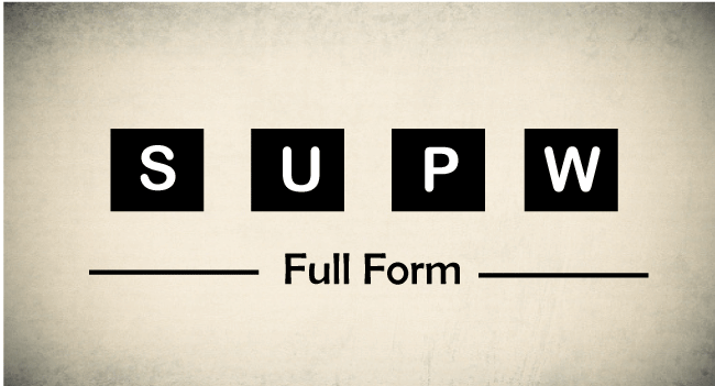 Supw Full Form