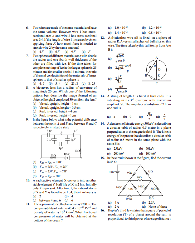 Bitsat 2020 Paper 2